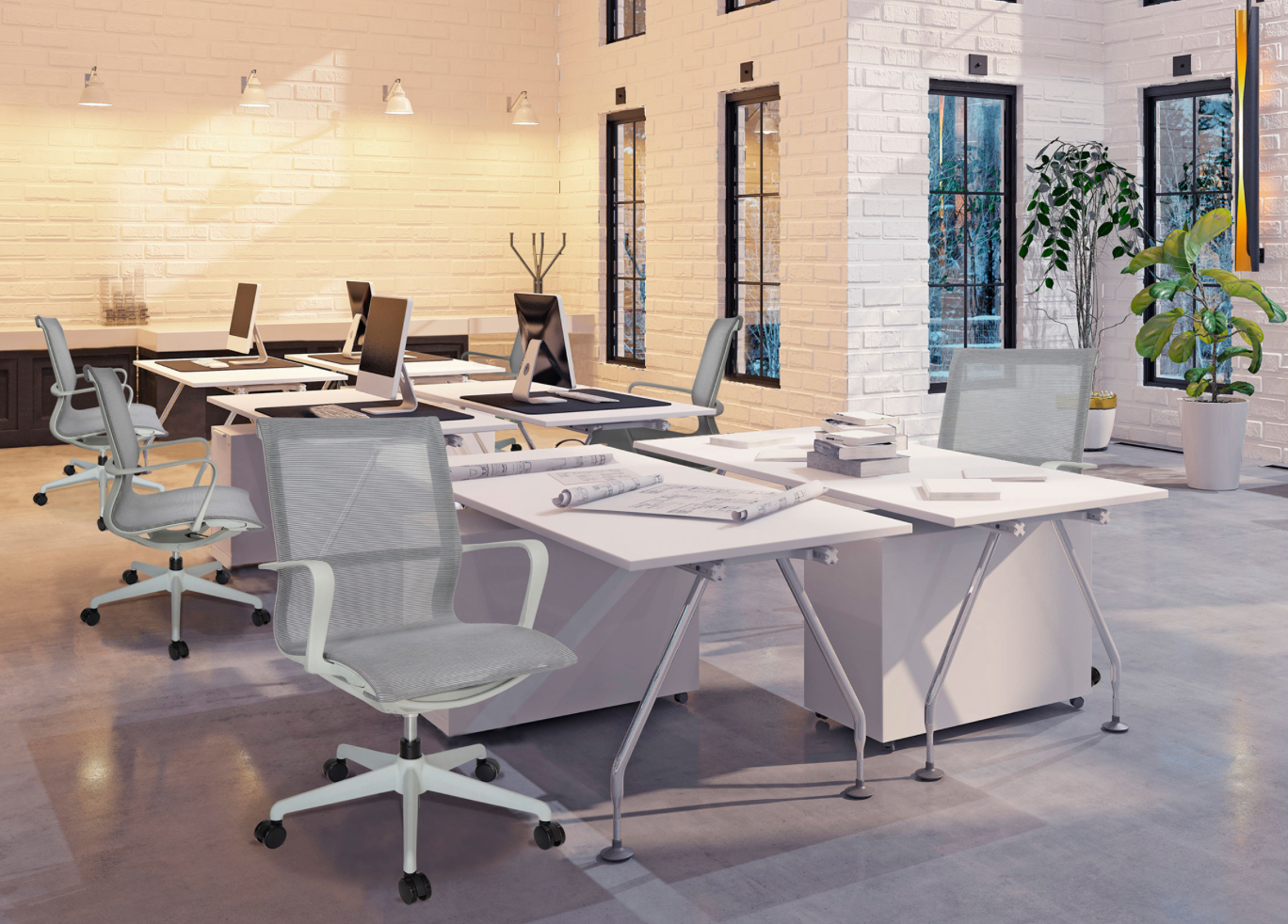 Silla Firenze Gris